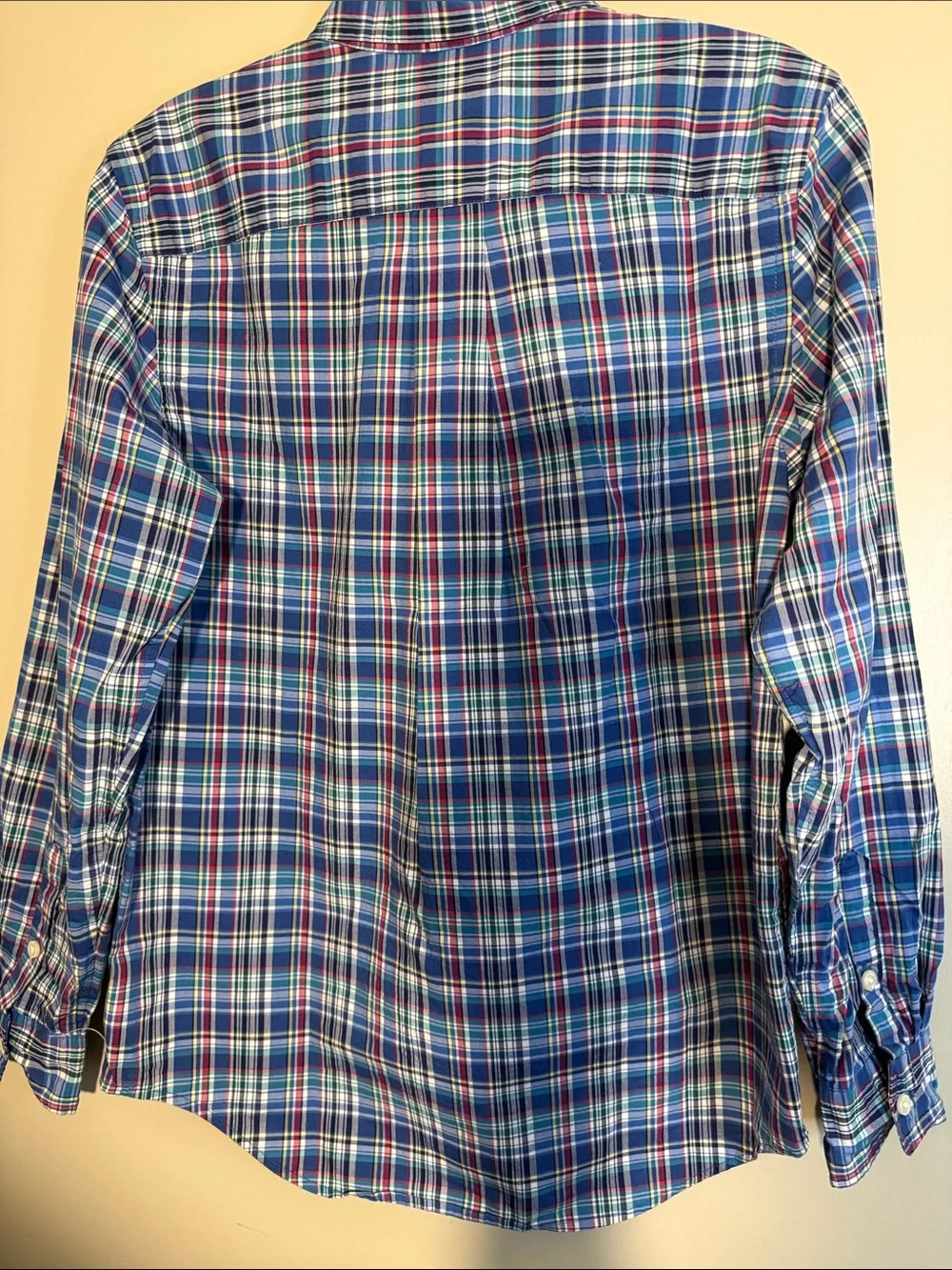 Ralph Lauren Blue Plaid Button-Down Shirt - Men